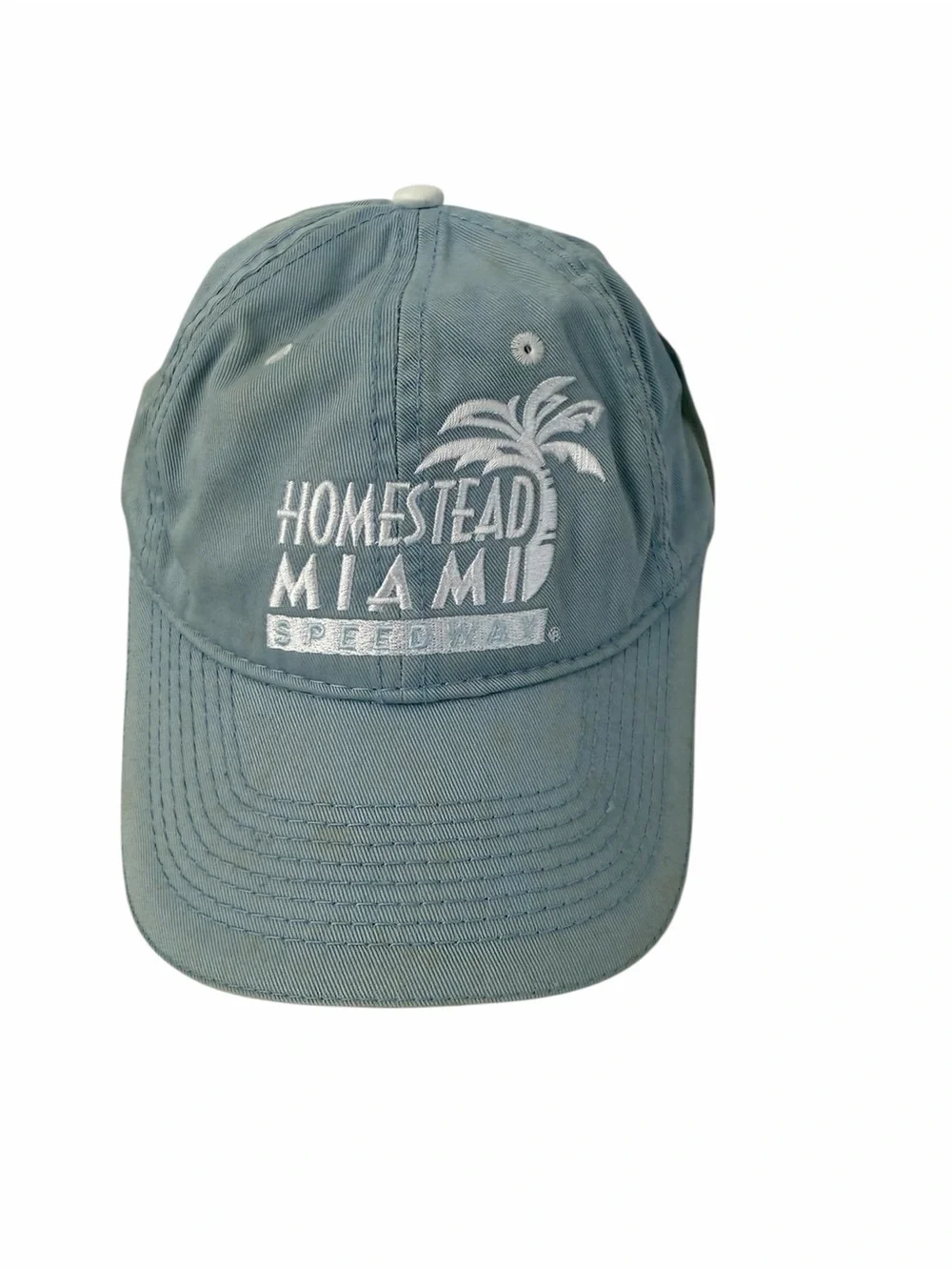 Light Blue Baseball Capsule Homestead Miami Speedway